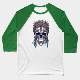 70s Skull Baseball T-Shirt